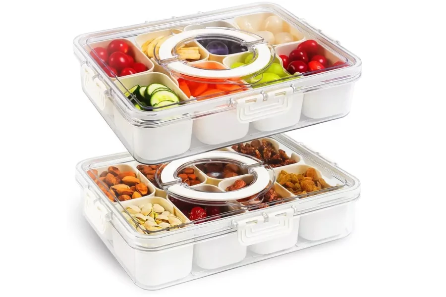 Reusable Sectioned Food Tray